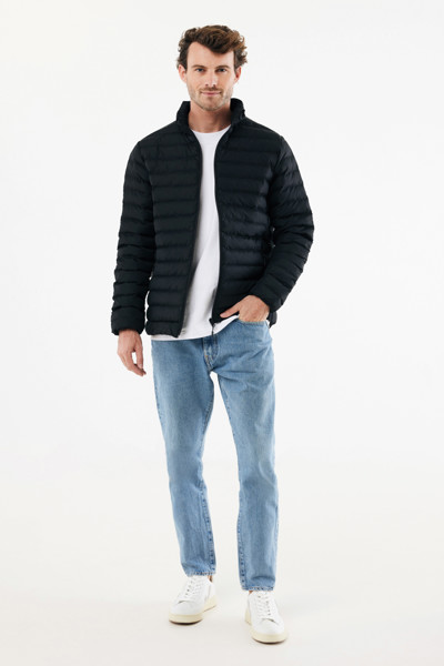 Doudoune homme en polyester recyclé IQONIQ Maiko - Noir / XXXL