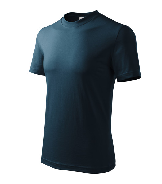 Tričko Unisex Rimeck® Base - Námořní Modrá 02 (Brand Label) / L