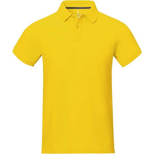 Polo de manga curta para homem de 200 g/m² Calgary - Amarelo / S