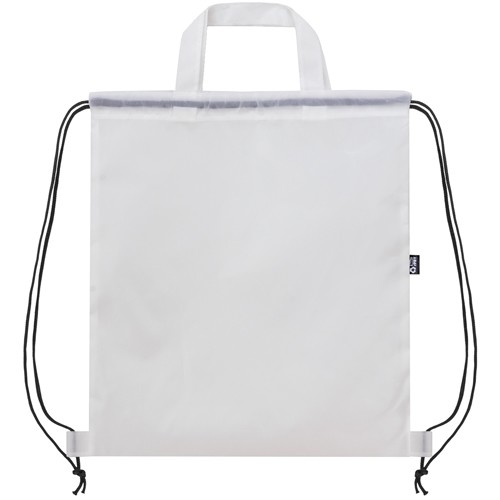 SAC À DOS EN RPET "CAROT" - Blanc