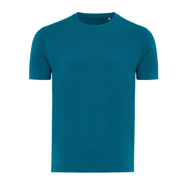 Lehké tričko IQONIQ Sierra z recykl. bavlny - Dark Teal / XS