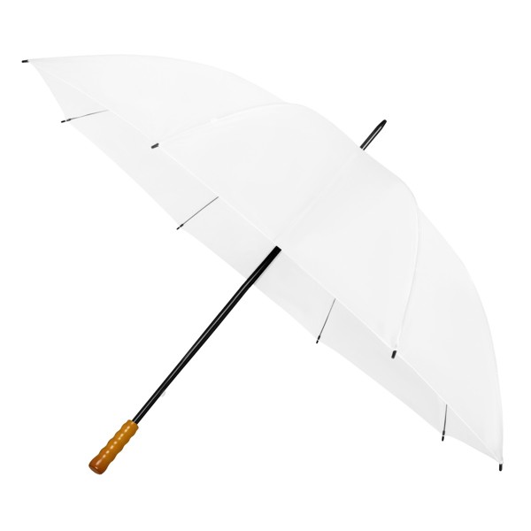FALCONETTI - Parapluie de golf - Manuel -  130 cm - Blanc