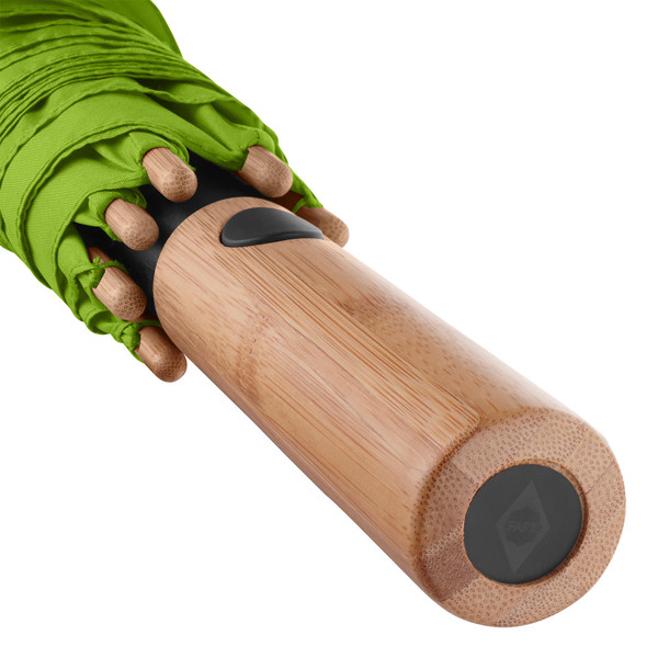 AC-Midsize-Bambus-Stockschirm ÖkoBrella - Limette Ws