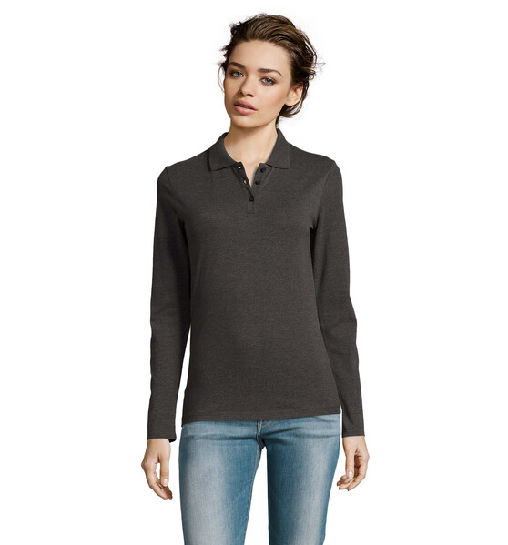PERFECT SENHORA LSL POLO180 Perfect Lsl Women - Antracite MatizadoS
