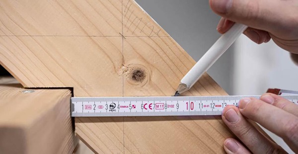 Mètre pliant Stabila Pro de 2 m 700 Série