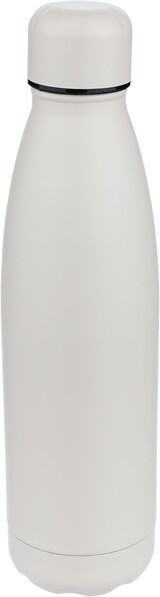 Gerecyclede dubbelwandige drinkfles 500 ml Sunny - wit