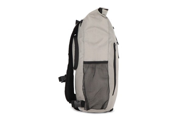 R-PET 600D Rolltop sac à dos vélo 20L - Gris