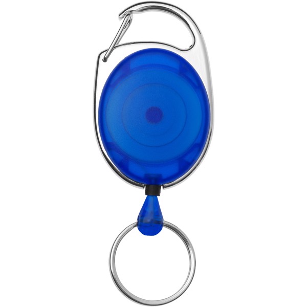 Porte-clés à boucle extensible Gerlos - Bleu
