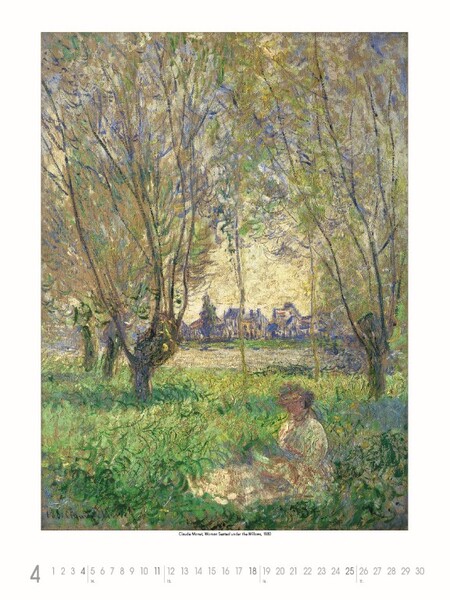 Nástenný Kalendár Claude Monet 2027