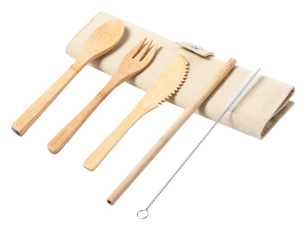 Cutlery Set Corpax - Natural