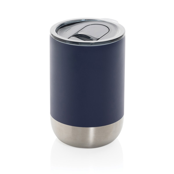 Mug en acier inoxydable recyclé RCS - Bleu Marine