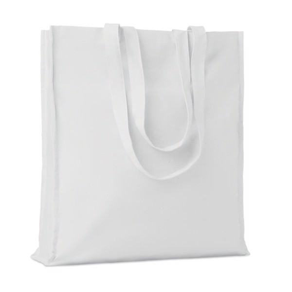 140gr/m² cotton shopping bag Portobello - White