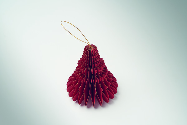 Suspension pour sapin de Noël Harmotree - Rouge