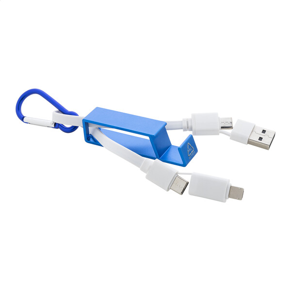 Câble Chargeur Usb Cappy - Bleu