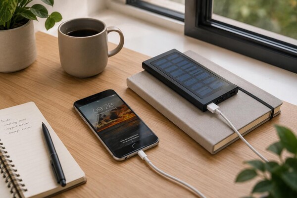 Zonne-energie powerbank Sonne | 8.000 mAh