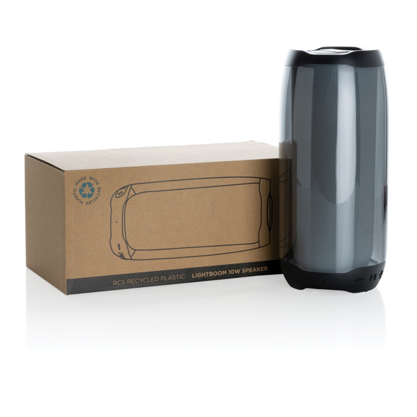 Zvočnik XD Lightboom, 10 W, reciklirana plastika
