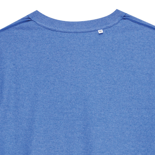 T-shirt en coton recyclé non teinté IQONIQ Manuel - Heather Blue / L