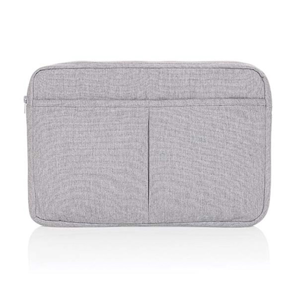 Laluka AWARE™ torbica za laptop 15,6" od recikliranog pamuka - Siva