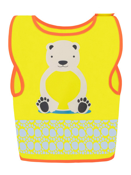Children's Safety Vest Funtastic Wildlife - Yellow / XXS
