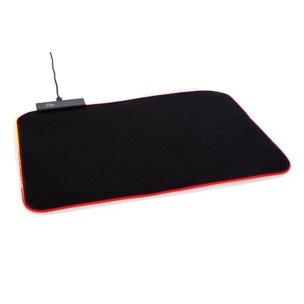 Gaming Hero mousepad RGB lighting, 361x263 mm
