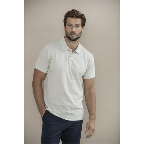 Polo unisex a maniche corte in tessuto riciclato Emerald Aware™ - Navy / XL
