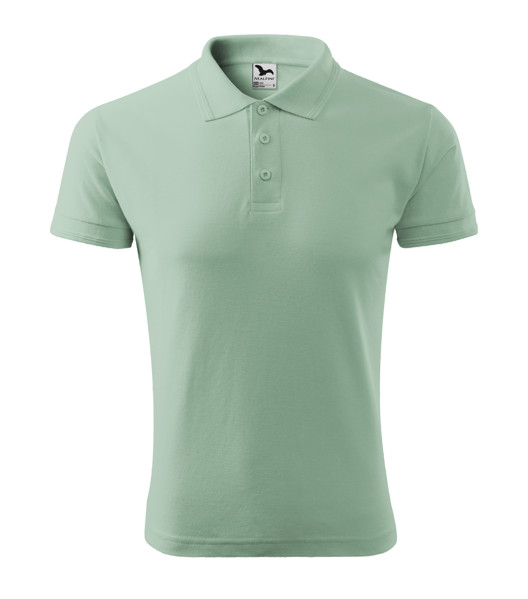 Polokošile Pánská Malfini® Pique Polo - Sage / 2XL