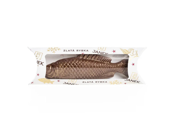 Zlatá rybka v krabičke