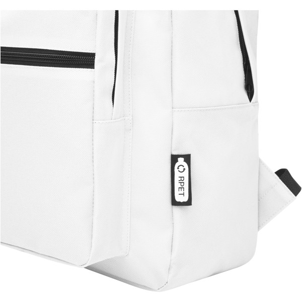 Retrend GRS RPET-Rucksack 16L - weiss