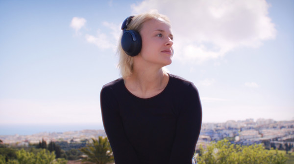 Casque ANC en plastique recyclé RCS Soundpro - Noir