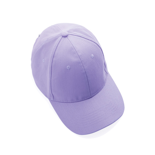6 dílná kšiltovka Impact z 280g recyklované bavlny AWARE™ - Lavender