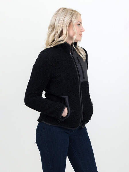 Harvest Kingsley Woman Full Zip Black S