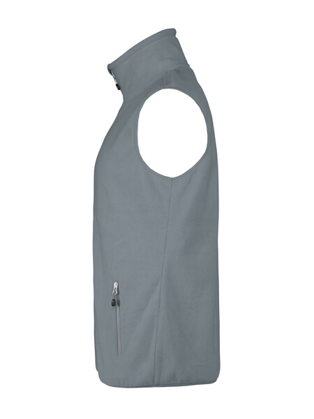 Printer Sideflip Fleece Vest Metalgrey XXL
