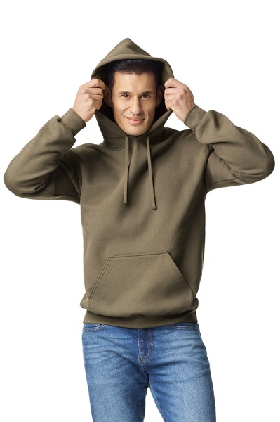 Hammer Maxweight Adult Hooded Sweatshirt - Pitch Black / 2XL