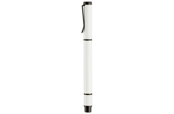Ball pen with textmarker 2-in-1 - White