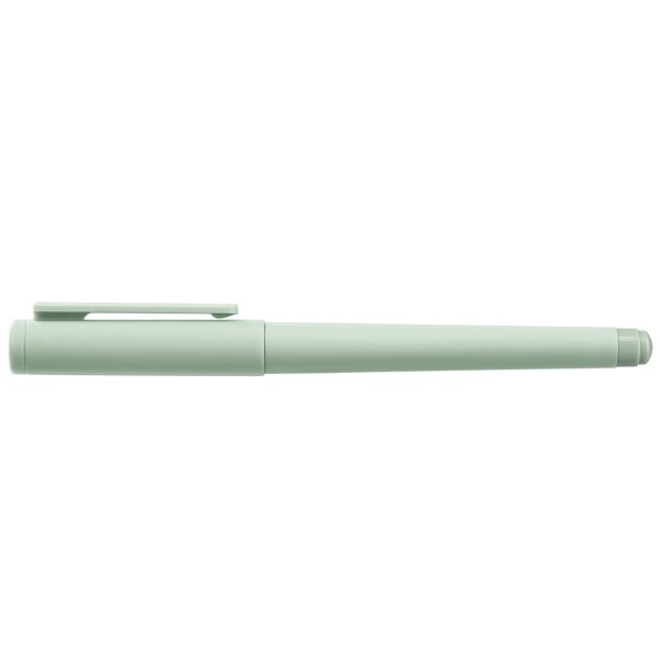 Aeris Recycled Plastic Monochrome Gel Pen - Sage / Silkscreen