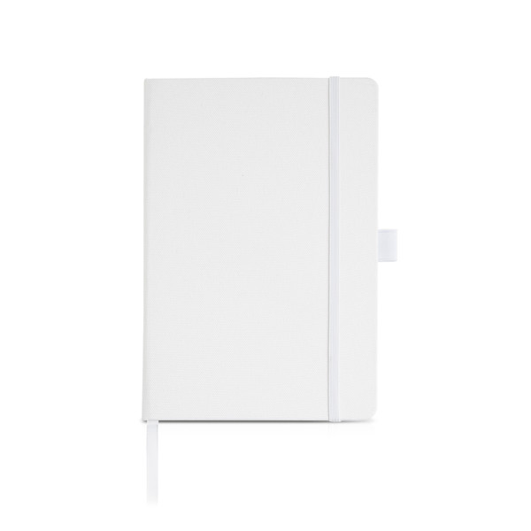Bloco A5 Em Rpet Com Suporte Para Esferográfica - Branco