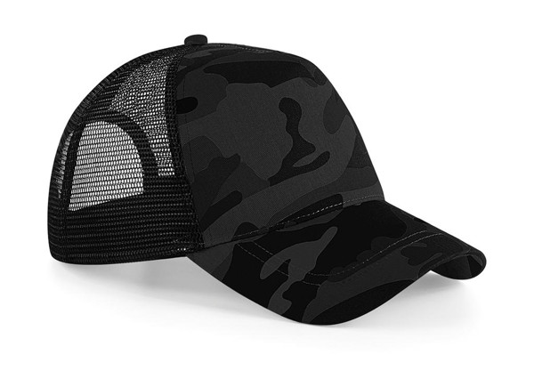 Camo Snapback Trucker - Midnight Camo / ONE SIZE