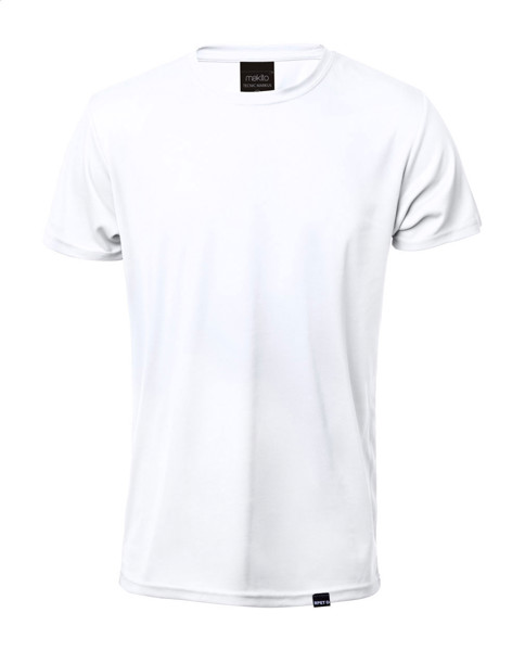 T-shirt sport en RPET Velocity - Blanc / S