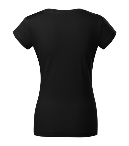 Tričko Dámské Malfini® Fit V-Neck - Černá / XS