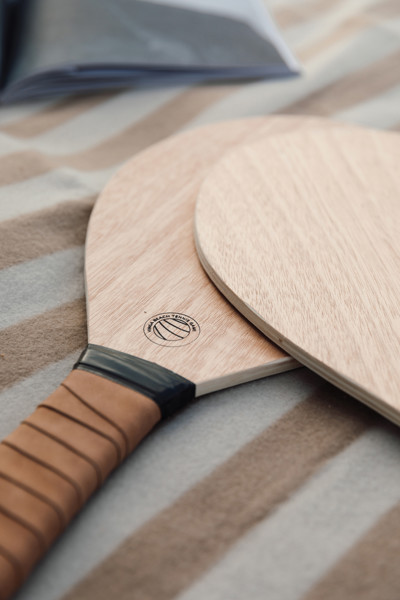 VINGA Colos strand tennis spil, brun