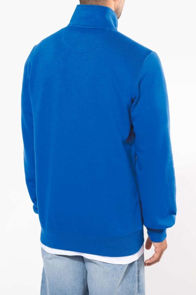 Men's Fleece Cadet Jacket - Black / 4XL