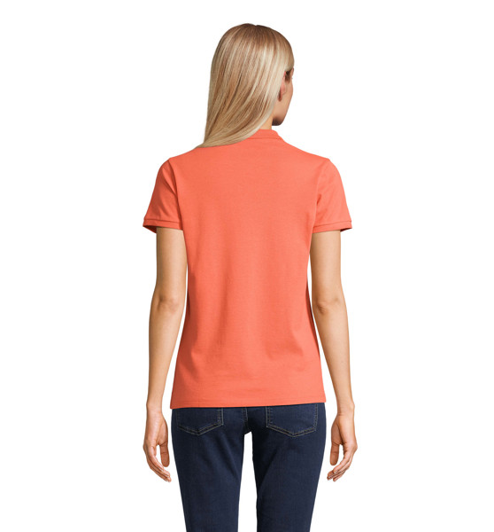 Polo PLANET DONNA 170g Planet Women - Pop OrangeXS