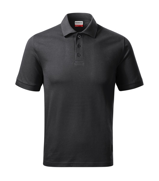 Polokošile Pánská Rimeck® Resist Heavy Polo - Ebony Gray / M