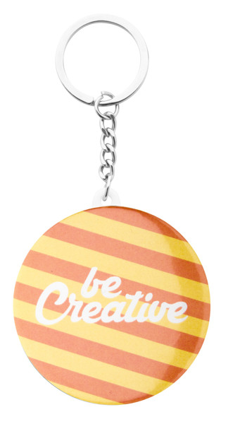 Pin Button Keyring KeyBadge Mini