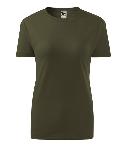 Tričko Dámské Malfini® Classic New - Military / M