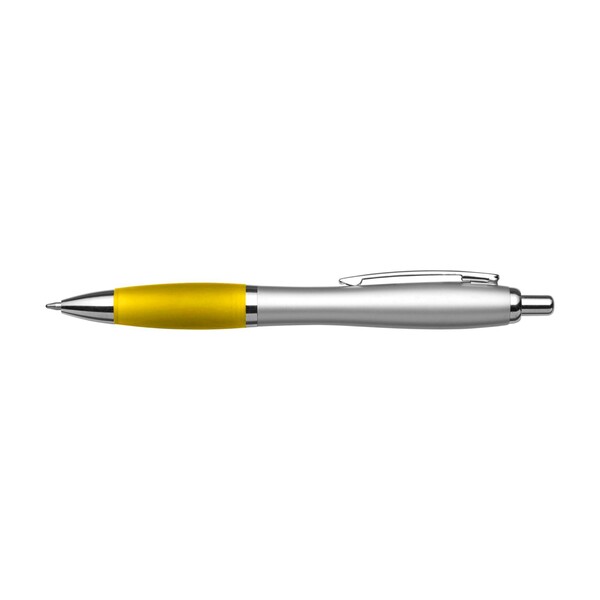 Caneta esferográfica Cardiff | Reciclado - amarelo