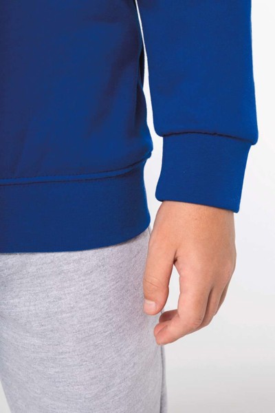 Kids' Crew Neck Sweatshirt - White / 10/12