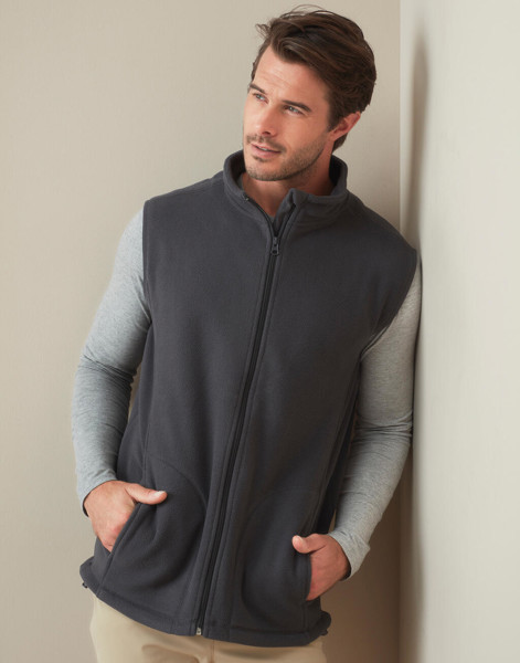 Fleece Vest - Grey Steel / 2XL