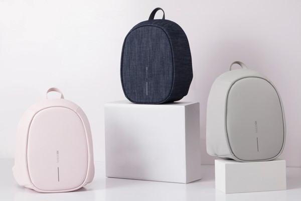 Elle Fashion, Anti-theft backpack - Pink