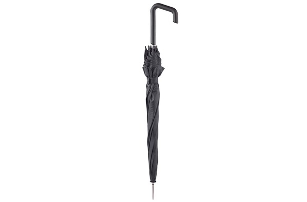 Stick umbrella 23” auto open - Black / Grey